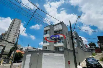 Apartamento com 2 dormitórios à venda, 68 m² por r$ 360.000,00 - vila alice - santo andré/sp