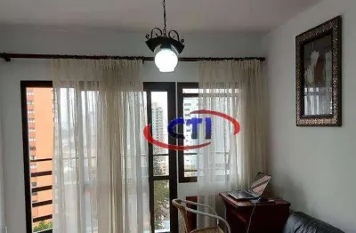 Flat com 1 dormitório para alugar, 52 m² por r$ 6.125,00/mês - centro - são bernardo do campo/sp