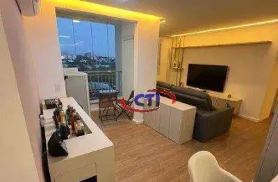 Apartamento com 2 dormitórios à venda, 69 m² por r$ 720.000,00 - rudge ramos - são bernardo do campo/sp