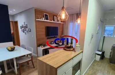 Apartamento com 2 dormitórios à venda, 54 m² por r$ 450.000,00 - paulicéia - são bernardo do campo/sp