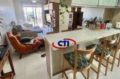 Apartamento com 3 dormitórios para alugar, 70 m² por r$ 3.571,84/mês - taboão - são bernardo do campo/sp