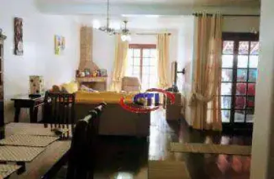 Sobrado em condomínio fechado com 3 dormitórios à venda, 350 m² por r$ 1.595.000 - jardim panorama - ribeirão pires/sp