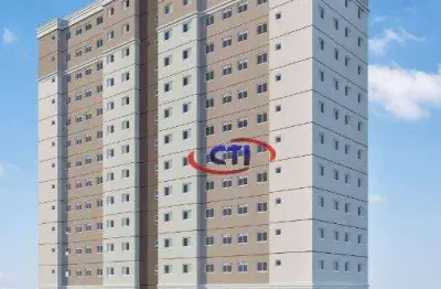 Apartamento com 2 dormitórios à venda, 43 m² por r$ 270.000,00 - cooperativa - são bernardo do campo/sp