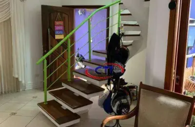 Sobrado com 3 dormitórios à venda, 260 m² por r$ 800.000,00 - jordanópolis - são bernardo do campo/sp