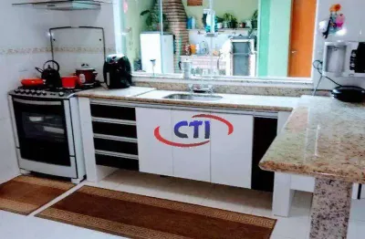 Sobrado com 3 dormitórios à venda, 190 m² por r$ 829.000,00 - jordanópolis - são bernardo do campo/sp