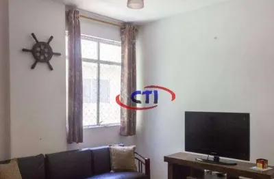 Apartamento com 1 dormitório à venda, 62 m² por r$ 270.000,00 - aviação - praia grande/sp