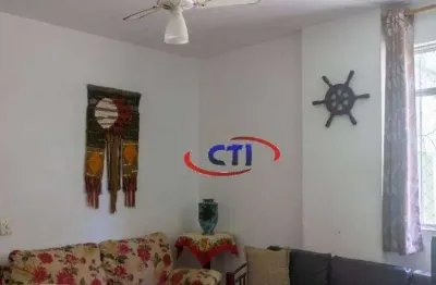 Apartamento com 1 dormitório à venda, 62 m² por r$ 240.000,00 - aviação - praia grande/sp