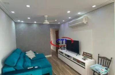 Apartamento com 3 dormitórios à venda, 128 m² - guilhermina - praia grande/sp