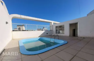 Cobertura com 3 dormitórios à venda, 207 m² por r$ 1.790.000,00 - beira mar - florianópolis/sc