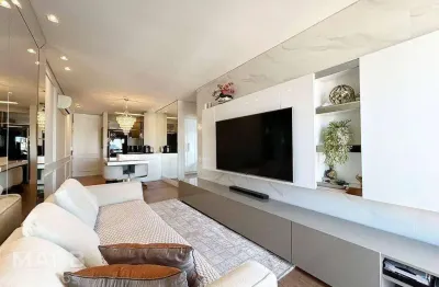 Apartamento com 2 dormitórios à venda, 73 m² por r$ 1.800.000,00 - centro - florianópolis/sc