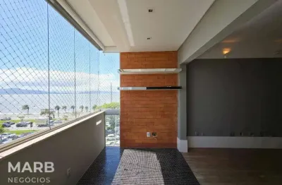 Apartamento com 2 dormitórios à venda, 121 m² por r$ 1.950.000 - beira mar - florianópolis/sc