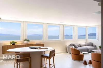 Apartamento com 3 dormitórios à venda, 195 m² por r$ 4.990.000,00 - beira mar - florianópolis/sc