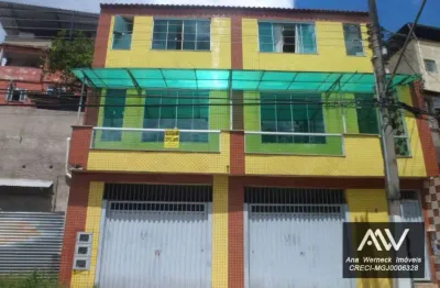 4 casas com 5 dormitórios (ao todo)  à venda, 300 m² por r$ 500.000 - nossa senhora aparecida - juiz de fora/mg