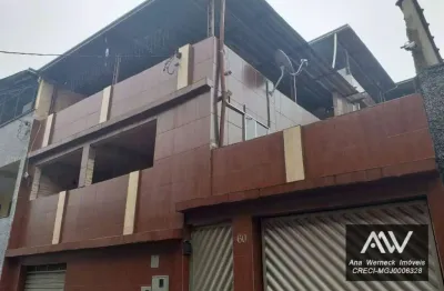 Excelente casa no bairro milho branco, juiz de fora/mg - à venda por r$ 200.000,00. -de entrada 310m² - 04 dormitórios