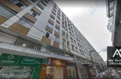 Apartamento com 2 dormitórios à venda, 58 m² por r$ 300.000,00 - centro - juiz de fora/mg