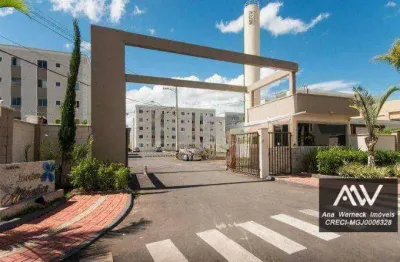 Apartamento com 2 dormitórios à venda, 42 m² por r$ 155.000,00 - industrial - juiz de fora/mg