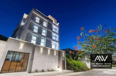 Cobertura com 3 dormitórios à venda, 108 m² por r$ 490.000,00 - recanto da mata 2 - juiz de fora/mg