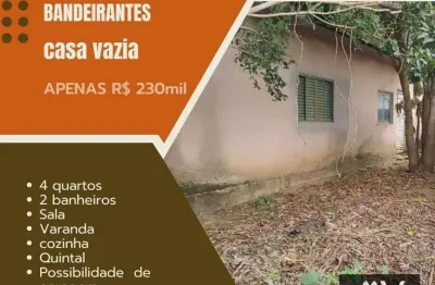 Casa com 4 dormitórios à venda, 120 m² por r$ 230.000,00 - bandeirantes - juiz de fora/mg