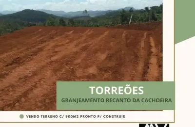 Terreno à venda, 900 m² por r$ 10.000 de entrada - torreões - juiz de fora/mg
