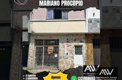 Casa com 4 dormitórios à venda, 183 m² por r$ 300.000,00 - mariano procópio - juiz de fora/mg