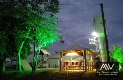 Terreno à venda, 600 m² por r$ 20.000 de entrada - chacara - chácara/mg