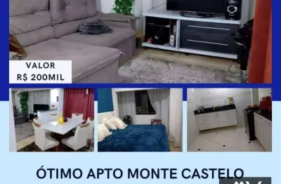 Apartamento com 2 dormitórios à venda, 70 m² por r$ 200.000,00 - monte castelo - juiz de fora/mg