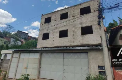 Kitnet com 1 dormitório à venda, 70 m² por r$ 25.000 -de entrada - grajaú - juiz de fora/mg