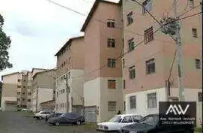 Apartamento com 2 dormitórios à venda, 57 m² por r$ 130.000,00 - nova califórnia - juiz de fora/mg