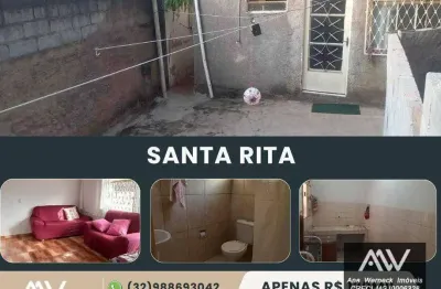 Casa com 2 dormitórios à venda, 84 m² por r$ 120.000,00 - santa rita de cássia - juiz de fora/mg