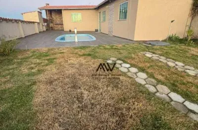 Chácara com 2 dormitórios à venda, 350 m² por r$ 120.000 de entrada- campo belo - chácara/mg