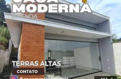 Casa com 2 dormitórios à venda, 90 m² por r$ 430.000,00 - terras altas - juiz de fora/mg