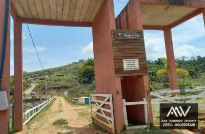 Terreno à venda, recanto do valle 3, 530 m² por r$ 30.000 de entrada- chacara - chácara/mg