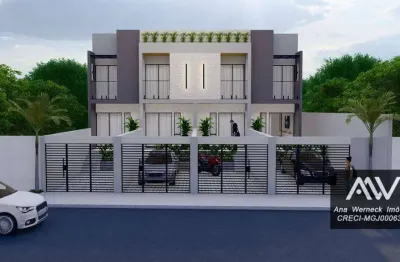 Casa com 2 dormitórios à venda, 120 m² por a partir r$ 390.000 - jardim são joão  - juiz de fora/mg