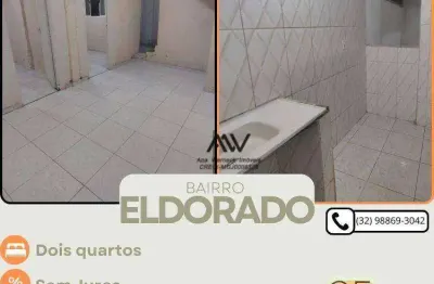 Casa com 2 dormitórios à venda, 60 m² por r$ 25.000 de entrada- eldorado - juiz de fora/mg