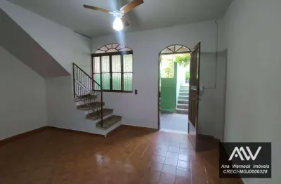 Casa com 2 dormitórios para alugar, 96 m² por r$ 900,00/mês - lourdes - juiz de fora/mg