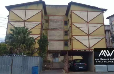 Apartamento com 2 dormitórios à venda, 55 m² por r$ 80.000,00 - retiro - juiz de fora/mg
