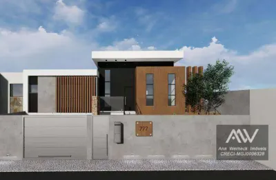 Casa com 3 dormitórios à venda, 80 m² por r$ 540.000,00 - cerâmica - juiz de fora/mg
