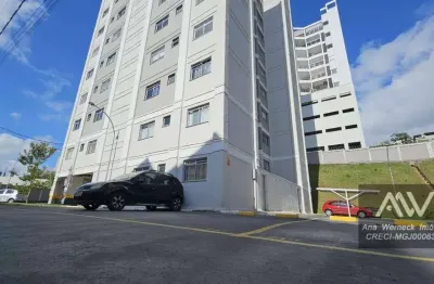 Apartamento com 2 dormitórios à venda, 62 m² por r$ 247.000 -cond. ville firenze democrata - juiz de fora/mg