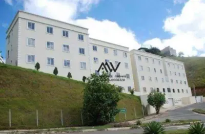 Apartamento com 2 dormitórios à venda, 50 m² por r$ 175.000,00 - recanto da mata - juiz de fora/mg