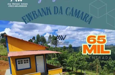 Chácara com 1 dormitório à venda, 990 m² por r$ 65mil de entrada + parcelas - bosque dos eucalíptos - ewbank da câmara/mg
