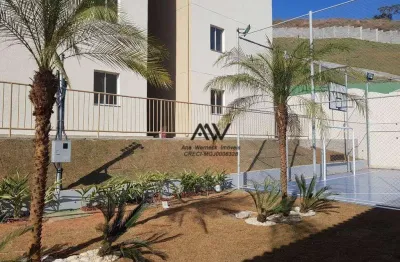 Apartamento com 2 dormitórios à venda, 48 m² por r$ 150.000,00 - grama - juiz de fora/mg