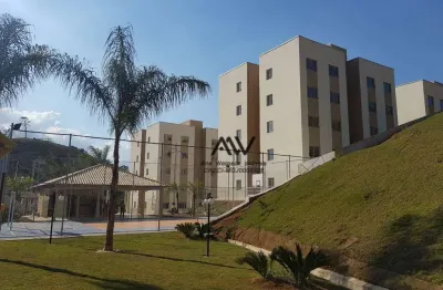 Apartamento com 2 dormitórios à venda, 47 m² por r$ 145.000 - grama - juiz de fora/mg
