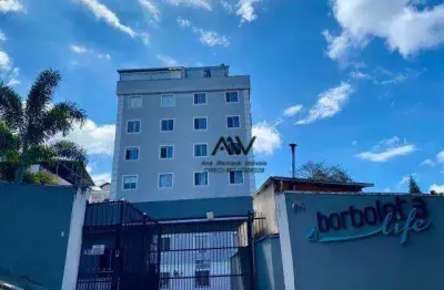 Apartamento com 2 dormitórios à venda, 53 m² por r$ 160.000,00 - borboleta - juiz de fora/mg