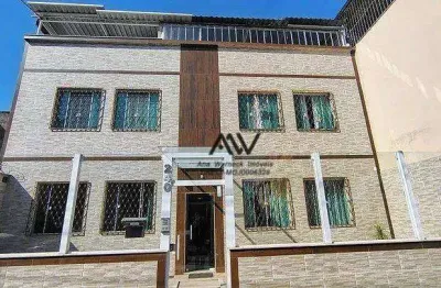 Cobertura com 3 dormitórios à venda, 180 m² por r$ 480.000 - manoel honório - juiz de fora/mg