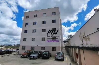 Apartamento com 2 dormitórios à venda, 55 m² por r$ 125.000,00 - previdenciários - juiz de fora/mg