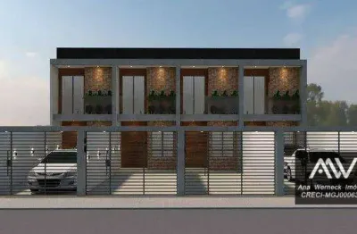 Casa com 3 dormitórios à venda, 130 m² por r$ 480.000,00 - vivendas da serra - juiz de fora/mg