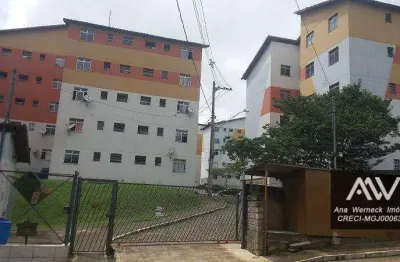 Apartamento com 2 dormitórios à venda, 45 m² por r$ 80.000,00 - previdenciários - juiz de fora/mg