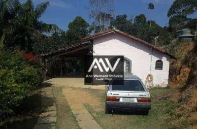 Chácara com 2 dormitórios à venda, 700 m² por r$ 150.000,00 - granjas triunfo - juiz de fora/mg