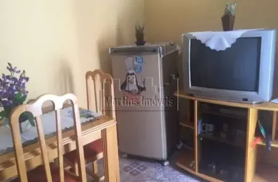 Casa com 1 quarto à venda na rua duarte da costa, 302, aviação, praia grande, 40 m2 por r$ 220.000