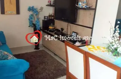 Apartamento para venda em santo andré, vila junqueira, 2 dormitórios, 1 banheiro, 1 vaga